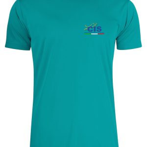 T-shirt Microfibra Basic Active-T - Uomo - Laguna