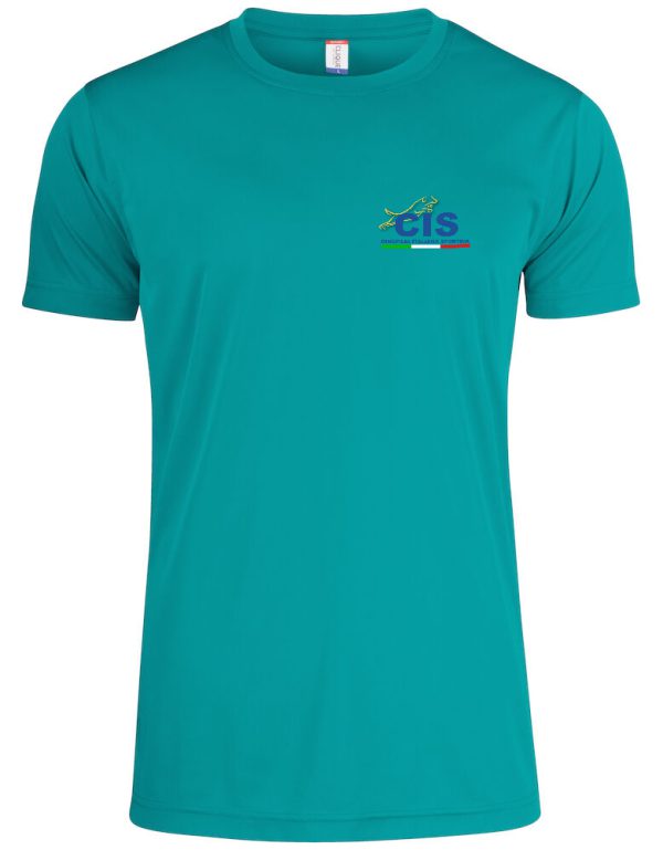 T-shirt Microfibra Basic Active-T - Uomo - Laguna